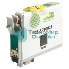 Картридж струйный Cactus CS-EPT0821 черный (13,8 мл) для Epson Stylus Photo R270/290/RX590