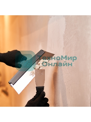 Шпатель фасадный Rexant 300 мм нержавеющая сталь, пластмассовая рукоятка