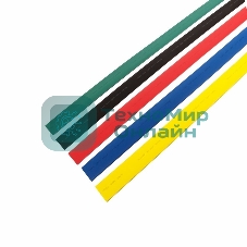 Термоусаживаемые трубки Rexant, 25,0/12,5 мм, набор пять цветов, упаковка 25 шт. по 1 м