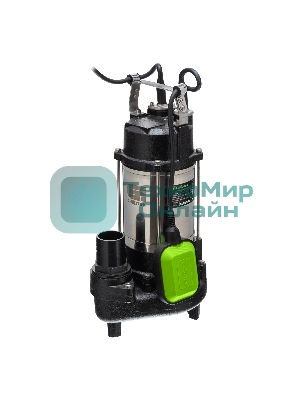 Фекальный насос Сибртех СФН450, 450 Вт, напор 15 м, 21000 л/ч