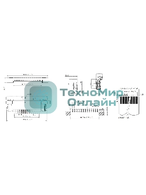 Разъем FPC Half Coverage Top Contact 0.8K-BS-6PWB 6 pin высота 2мм шаг 0,8мм