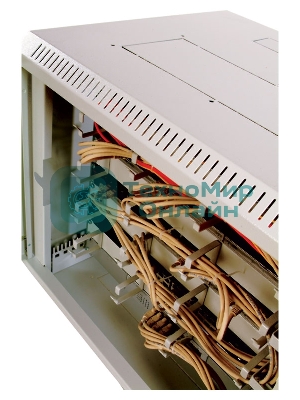 Шкаф настенный ЦМО ШРН-М-12.500 12U 600x520мм пер.дв.стекл съемные бок.пан. 50кг серый