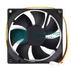 Вентилятор для корпуса Gembird черный, 92 мм, 2500 об/мин, 29.8 дБ, 3 pin