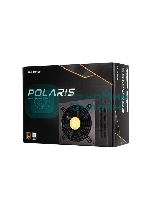 Блок питания Chieftec Polaris PPS-650FC, 650Вт, 80 PLUS Gold, 120мм, модульный, черный