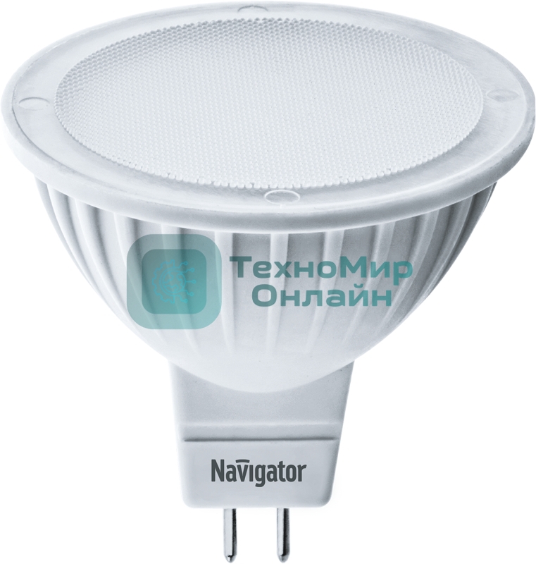 Лампа светодиодная Navigator NLL-MR16-7-230-4K-GU5.3 7Вт 4000К белый GU5.3 500лм 170-260В