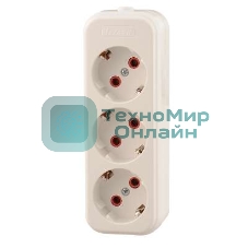 Колодка удлинителя 3-м с заземл. Lezard 720-0300-301