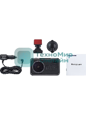 Видеорегистратор TrendVision TDR-721S EVO черный 1440x2560 1440p 170гр. GPS NTK96675