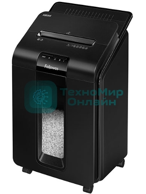 Шредер Fellowes AutoMax 100M (секр.P-4)/фрагменты/100лист./23лтр./скрепки/скобы/пл.карты