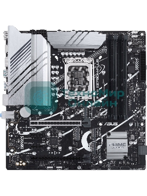 Материнская плата ASUS PRIME Z790M-PLUS, LGA 1700, Intel Z790, 4xDDR5, 4xSATA, 3xM.2, 1xPCIe 4.0 x4, 1xPCIe 5.0 x16, 2xPCIe x1, 1xDP, 1xHDMI, 1x 1Gb LAN, 1xUSB-C 3.2 Gen 2x2, 1xUSB 3.2 Gen 2, 4xUSB 3.2 Gen 1, 2xUSB 2.0, 3x3.5 мм, 7.1, mATX