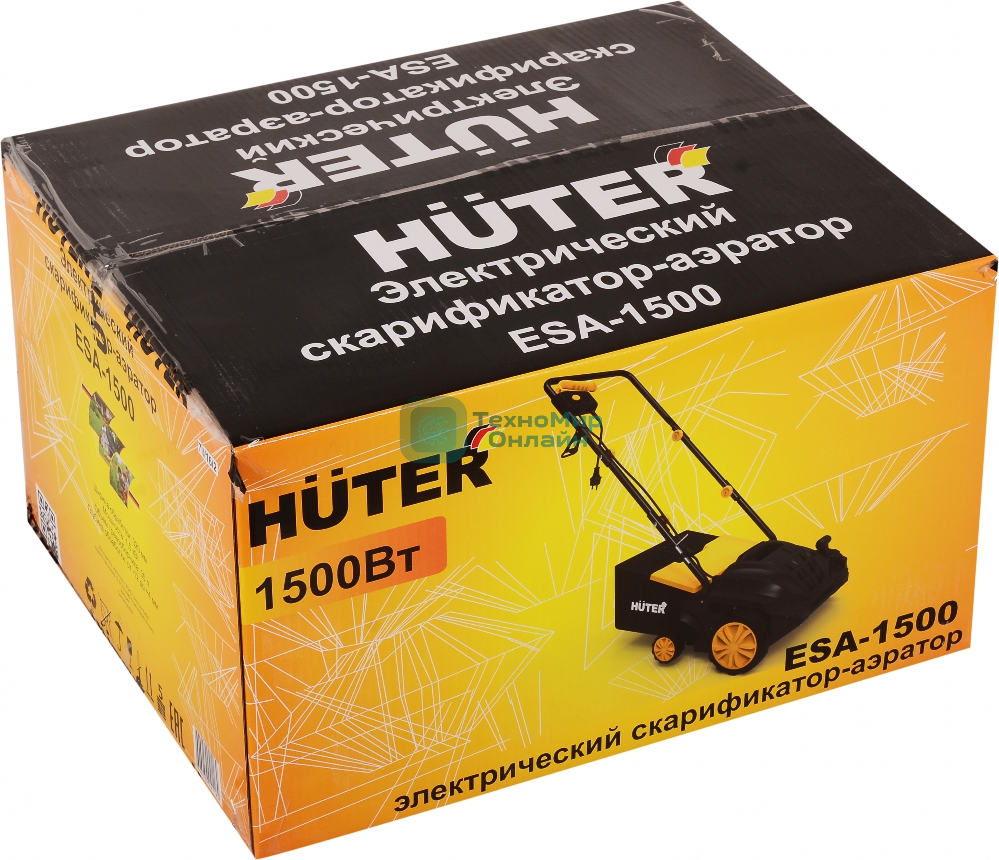 Электрический скарификатор-аэратор Huter ESA-1500