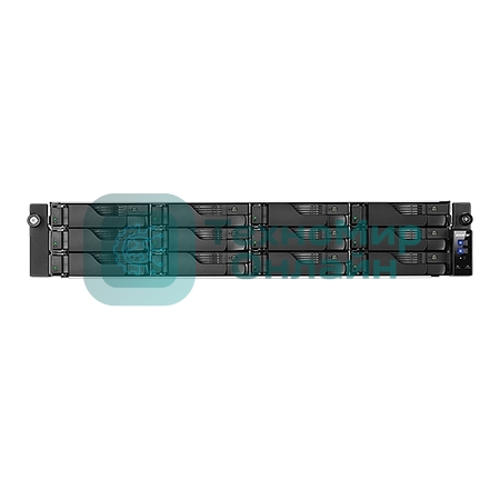 Сетевой накопитель ASUSTOR AS6512RD 12Bay/Intel Atom C3538, 2.1GHz/8Gb DDR4/noHDD,LFF(HDD,SSD),/2x1GbE(LAN)/4xUSB3.2; 90IX01M0-BW3S00