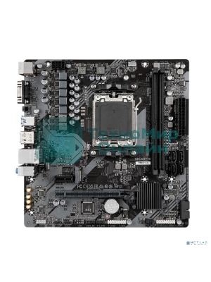 Материнская плата Gigabyte B650M S2H (V1.2/V1.4), AM5, AMD B650, 2xDDR5, 4xSATA, 1xM.2, 1xPCI-E 4.0 x16, 3xUSB-A 3.2 Gen 1, 1xUSB-C 3.2 Gen 1, 1x 1Gb LAN, 3x3.5 мм, 7.1, Micro-ATX