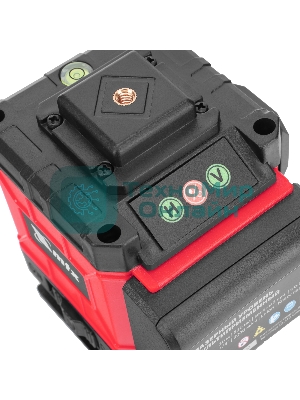 Лазерный уровень м-призм. MTX ML 360-3 Basic SET, 30 м, зеленый луч, акк. Li 3000 мА·ч, сумка
