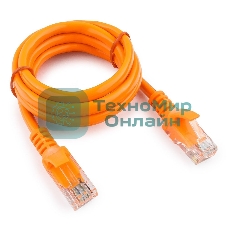 Патч-корд UTP Cablexpert cat.5e, 1м, литой, многожил. оранжевый