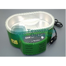 Ультразвуковая ванна BAKU BK-9030 зеленая, 0.6 л, 35 Вт