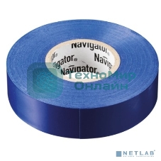 Изолента ПВХ Navigator 15 мм (рул.20м) син. NIT-B15-20/B