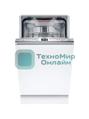 Встраиваемая посудомоечная машина Bosch SPV6EMX76Q, серебристый, 44.8 см, 10 компл., 44 дБ, класс A+++