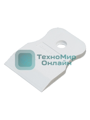 Шпатель Сибртех белая резина, 40 мм