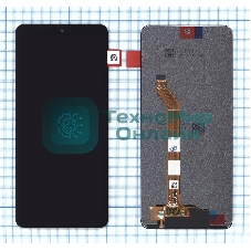 Дисплей (модуль) для Huawei Honor X9 в сборе с тачскрином черный