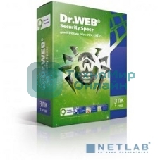 Программное обеспечение DR.WEB Security Space 3 ПК/1 год (BHW-B-12M-3-A3/AHW-B-12M-3-A2)