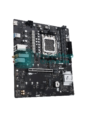 Материнская плата ASUS A620M-F GAMING WIFI, AM5, AMD A620, 2xDDR5, 2xM.2, 1xPCIe 4.0 x16, 1xHDMI, 1x2.5Gb LAN, Wi-Fi 6E, Bluetooth 5.3, 2xUSB-A 5Gbps, 2xUSB-A 2.0, 3x3.5 мм, 7.1, mATX