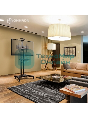 Мобильная стойка ONKRON TS1551 черный
