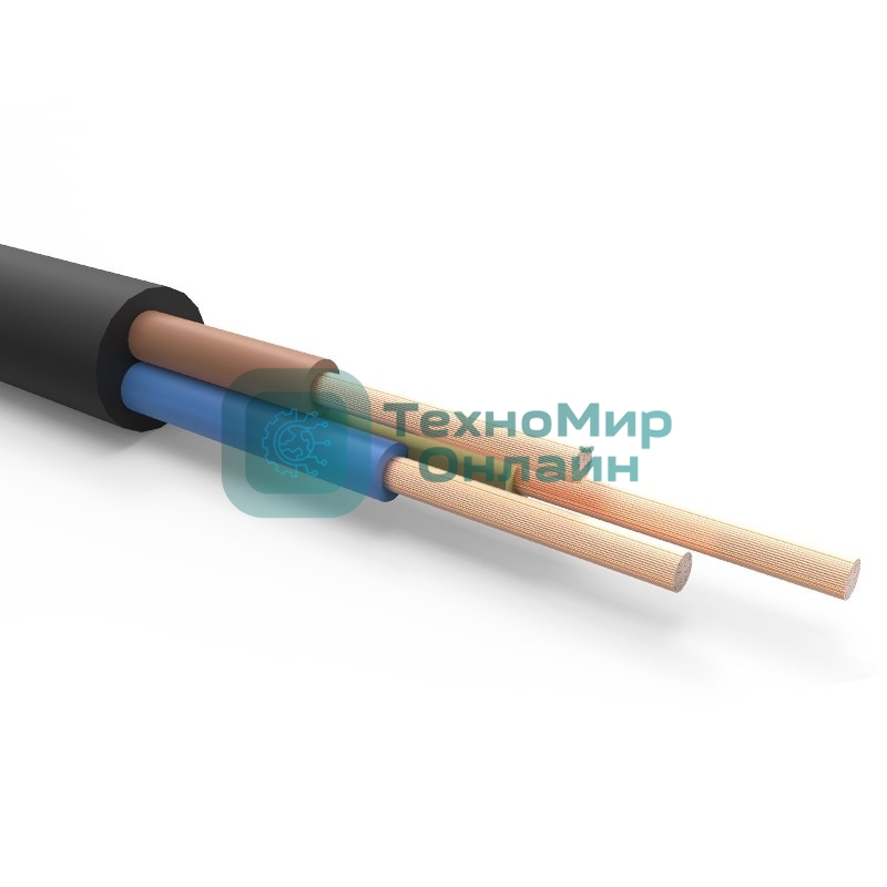 Кабель силовой гибкий Rexant КГтп-ХЛ 3х1,5 мм², длина 50 метров, ГОСТ