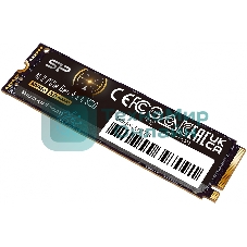 Накопитель SSD Silicon Power US75 SP02KGBP44US7505, 2Tb, PCIe 4.0 x4, M.2 2280, NVMe, R/W 7000/6500