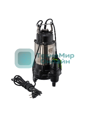 Фекальный насос Сибртех СФН450, 450 Вт, напор 15 м, 21000 л/ч