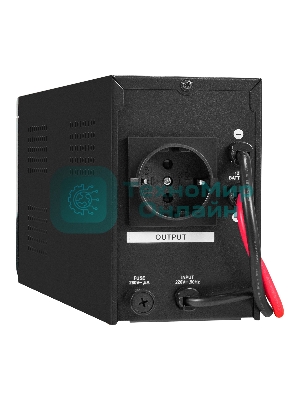 Комплект Источник бесперебойного питания EX295986RUS + батарея 45Aч EX285666RUS 1шт (инвертор, синус, для котла) ExeGate SineTower SZ-600.LCD.AVR.1SH <600VA/360W, чистый синусоида, LCD дисплей, AVR, 1*Schuko, линейно-интерактивный, Black> + батарея ExeGate HRL 12-45 (12В, 45Ач) 1шт