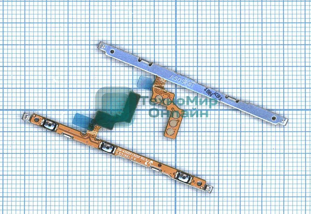 Шлейф кнопки включения для Samsung Galaxy A20 A205F
