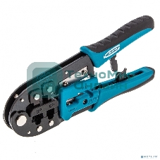 Клещи для обжима клемм Gross 17719RJ–45, 6P, 8P и RJ–11/12, 6P, 8P