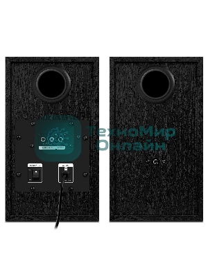 Акустическая система SVEN SPS-614 2.0 (2x20W, Bluetooth, дерево, black)
