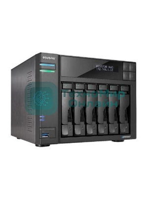 Сетевой накопитель ASUSTOR AS6706T/6 BAY/EU/8GD4 (90IX01N1-BW3S60)
