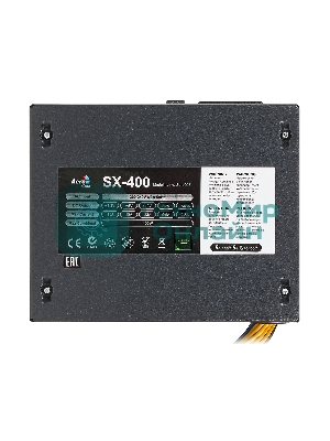 Блок питания Aerocool/Formula SX-400, 400W, 400Вт, 80мм, черный