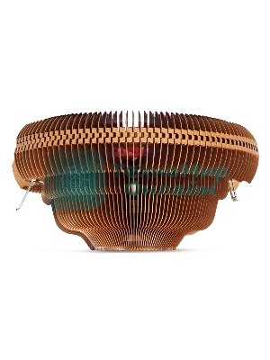 Кулер для процессора ExeGate EE90-PWM.Cu бронзовый, 90 мм, алюминий/медь, 2400 об/мин, 24 дБ, 4 pin, 80 Вт, 58 мм