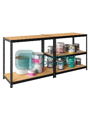 Стеллаж Практик SBL 180KD пол.:5 разборная 1803x1200x400мм антрацит (S24499375309)