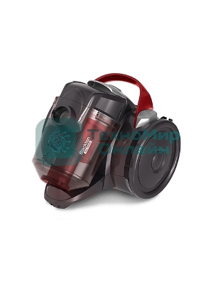 Пылесос Blackton Bt VC1403C черный/красный, 350/1400 Вт, уборка сухая, пылесборник контейнер, 2 л