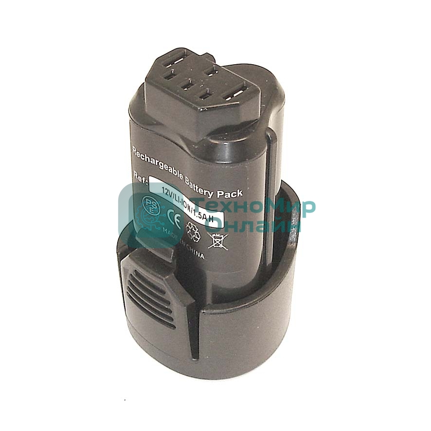 Аккумулятор для AEG (p/n: R86048, L1215, L1215P, L1215R, R86048), 1,5Ah 12V Li-Ion