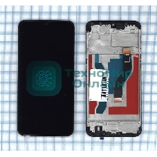 Дисплей для Samsung Galaxy A10S SM-A107F (TFT) черный с рамкой