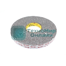 Скотч двусторонний вспененный 3M VHB 20 мм серый, 50 м