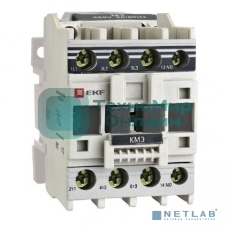 Контактор EKF ctr-s-9-220 КМЭ малогабаритный 9А 220В 1NO EKF PROxima