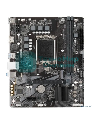 Материнская плата Gigabyte H610M K DDR4 V2.0, LGA 1700, Intel H610, 2xDDR4, 2xSATA, 1xM.2, 1xPCIe 4.0 x16, 1xPCIe x1, 1xHDMI, 1x 1Gb LAN, 2xUSB-A 3.2 Gen 1, 4xUSB-A 2.0, 3x 3.5 мм, 7.1, mATX