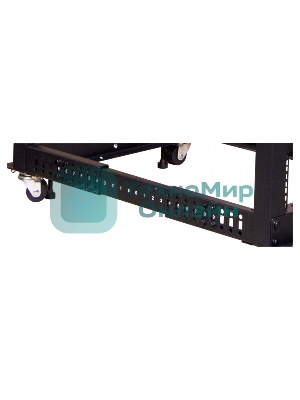 Стойка двухрамная Lanmaster TWT-RACK2-42U-ADJ 42U 480ммX560мм 1000кг черный
