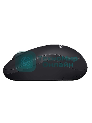 Мышь беспроводная Logitech M220 SILENT черный/серый, 1000 dpi, радиоканал, USB, кнопки - 3