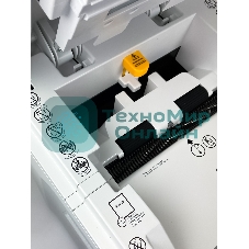 Шредер Heleos АП37-5 белый/белый с автоподачей (секр.P-5) фрагменты 220лист. 37лтр. скрепки скобы пл.карты