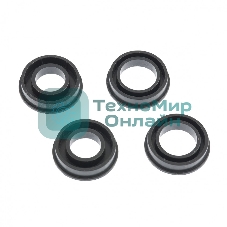 Щетка для точила Matrix 125 мм, посадка 20 мм, плоская, латунир. витая проволока