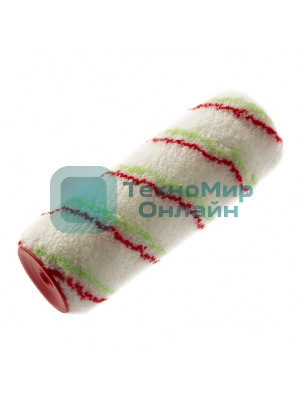 Валик Сибртех сменный Эмали, 180 мм,ворс 12 мм, D 48 мм, D ручки 8 мм, полиамид, полиакрил