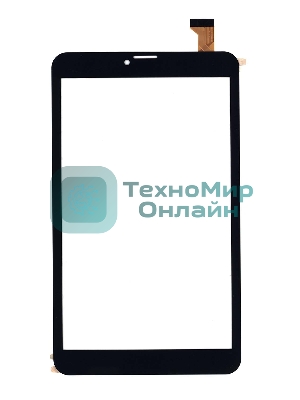 Сенсорное стекло (тачскрин) ZJ-80038A, черное