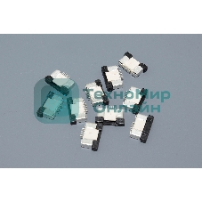 Разъем FPC Half Coverage Bottom Contact 0.5K-BX-6PWB 6 pin высота 2мм шаг 0,5мм 10 шт